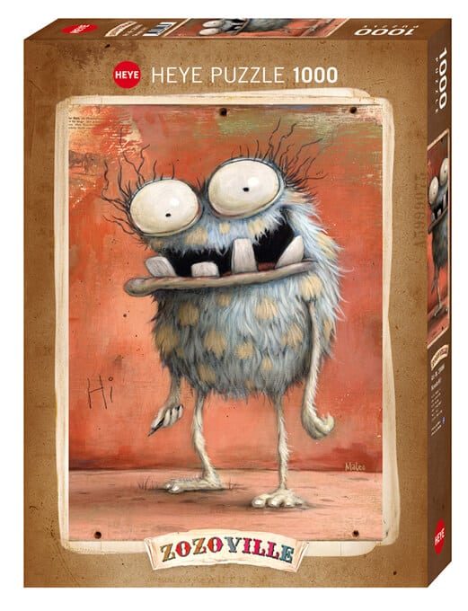 פאזל 1000 חל' - מפלצות זוזוויל, מונסטה