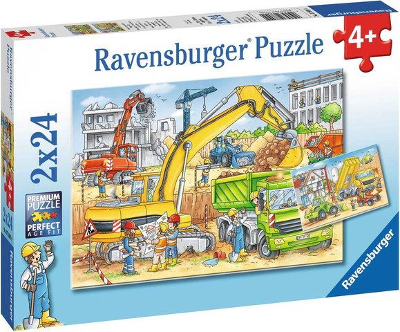 פאזל 2X24 חל' - מכונות עבודה באתר