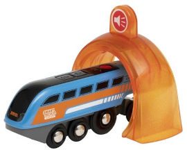 רכבת בתוך מנהרה