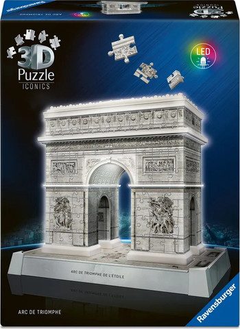 פאזל תלת-ממד ICONICS מואר, שער הניצחון , 216 חל'
