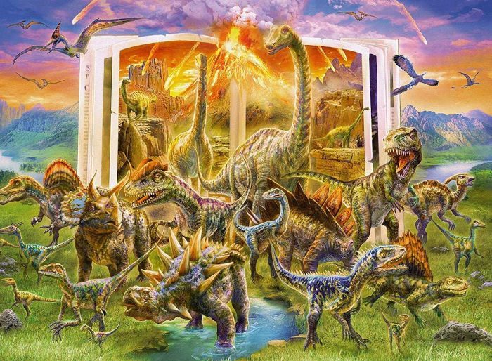 פאזל 300 חל' - דינוזאורים