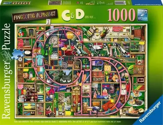 פאזל 1000 חל' - קולין תומפסון: אוסף בתוך C + D