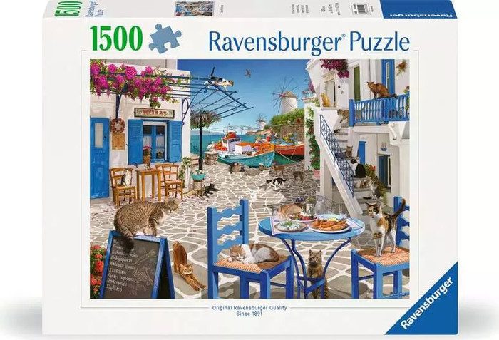 פאזל 1500 חל' - החתולים של מיקונוס