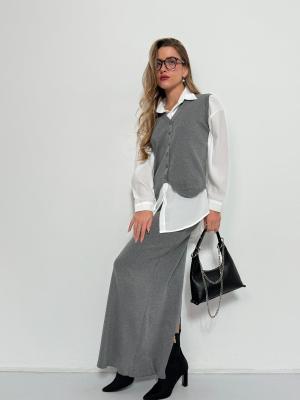 חליפת ווסט סריג מקסי