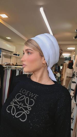 בובי נפח חצי בצבע לבן