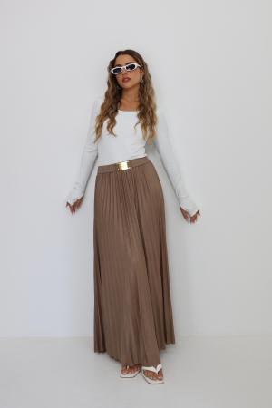 חצאית פליסה מיו מיו