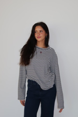 בייסיק ארוכה בריז פסים