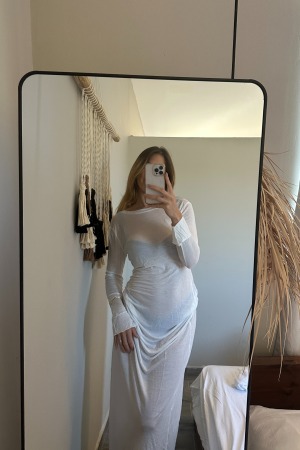 שמלת פלרמו | לבן