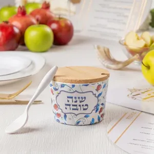 כלי לדבש במבוק- דגם רימון
