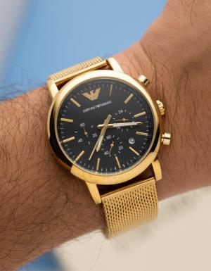 שעון ארמני לגבר