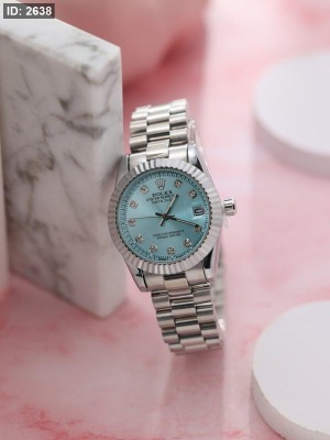 רולקס כסף-תכלת