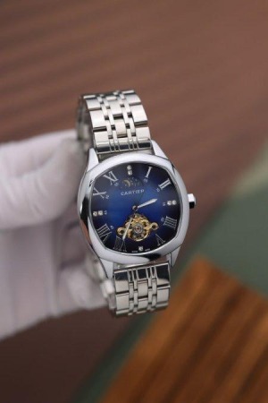 קרטייה כסף-כחול