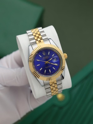 משולב זהב כסף-כחול