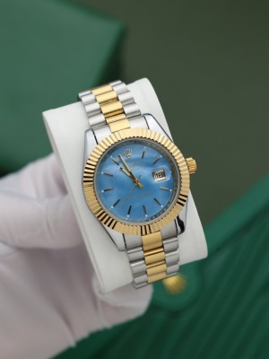 משולב זהב כסף-תכלת